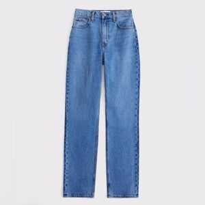 Abercrombie and fitch 90s straight ultra high rise